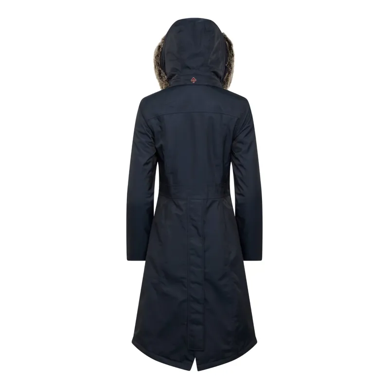 LeMieux Young Rider Long Waterproof Riding Coat in Navy-1
