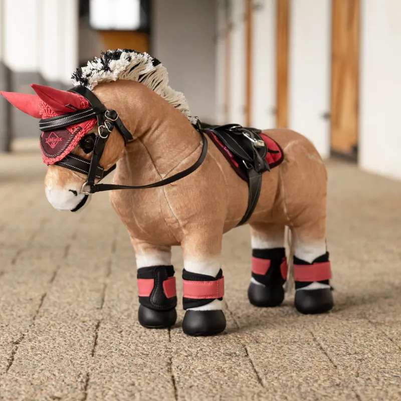 LeMieux Toy Pony Pad In Cranberry-1