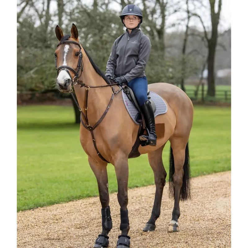 LeMieux Cotton GP Square in Grey-1