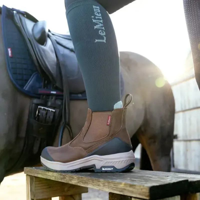LeMieux Trex Waterproof Chelsea Boots in Brown-1