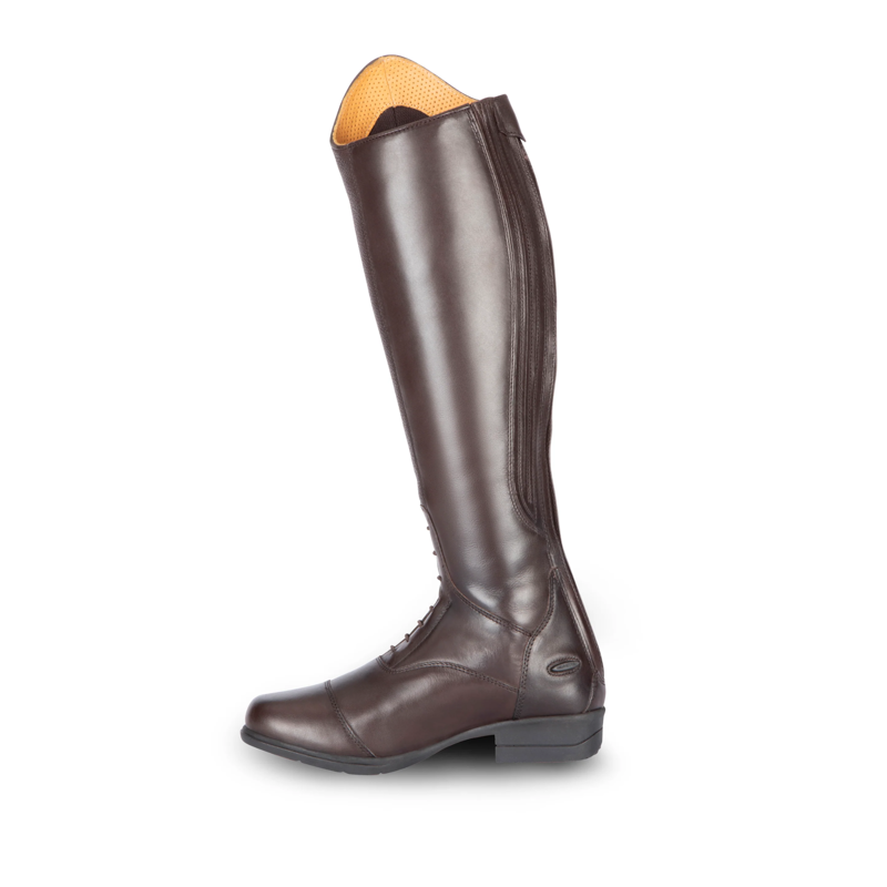 Moretta Gianna Tall Riding Boots - Standard Height in Brown-1