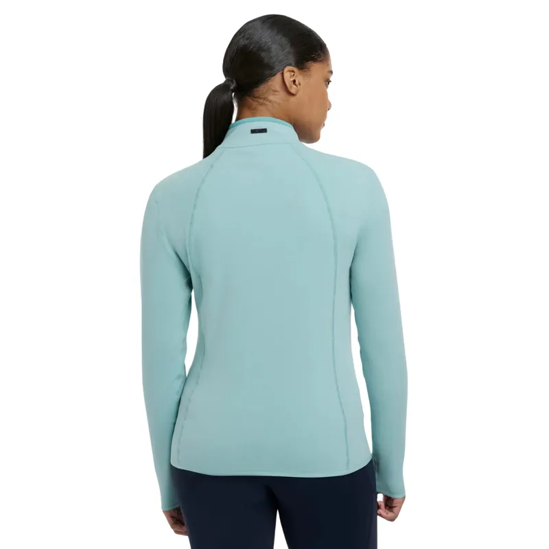 Lemieux Faye Fleece Zip Through in Aqua-1