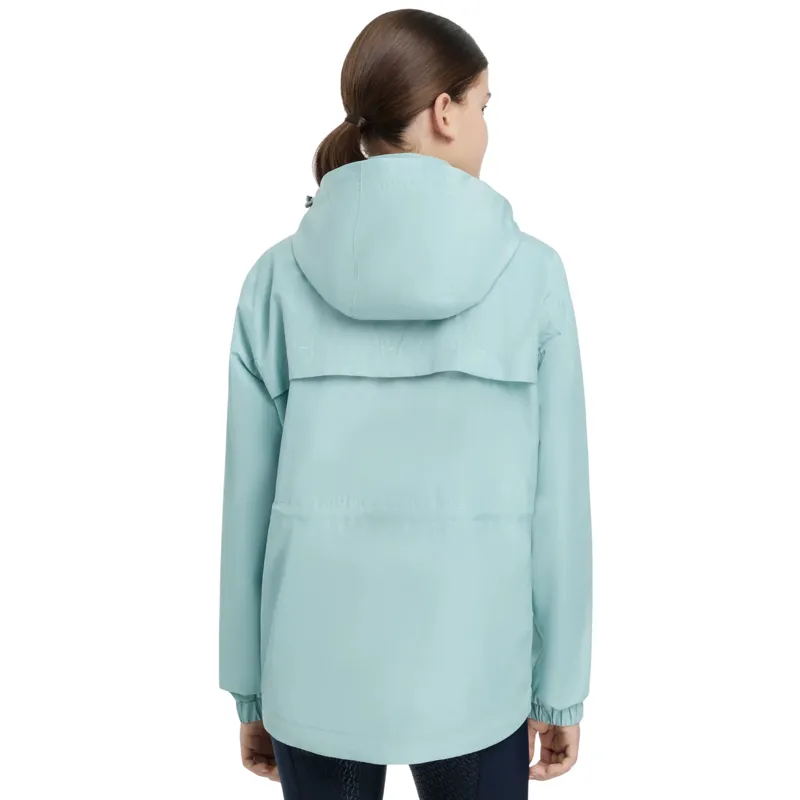 LeMieux Young Rider Dolcie Waterproof Jacket  In Aqua-1