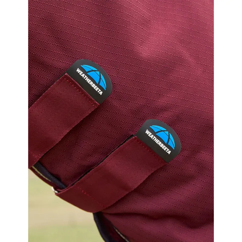 Weatherbeeta Comfitec Prelim Turnout Combo 220g Rug in Burgundy/Navy-1