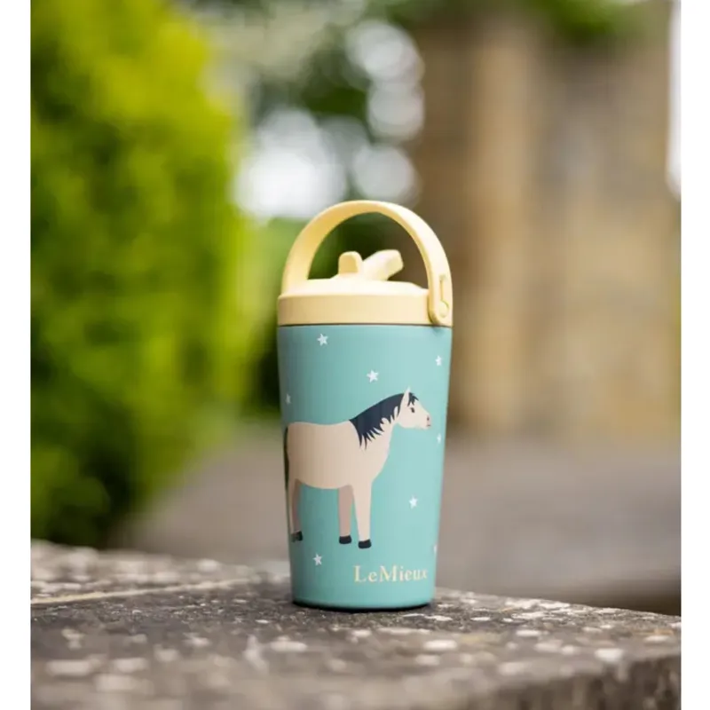 LeMieux Mini Drinks Bottle in Aqua-2