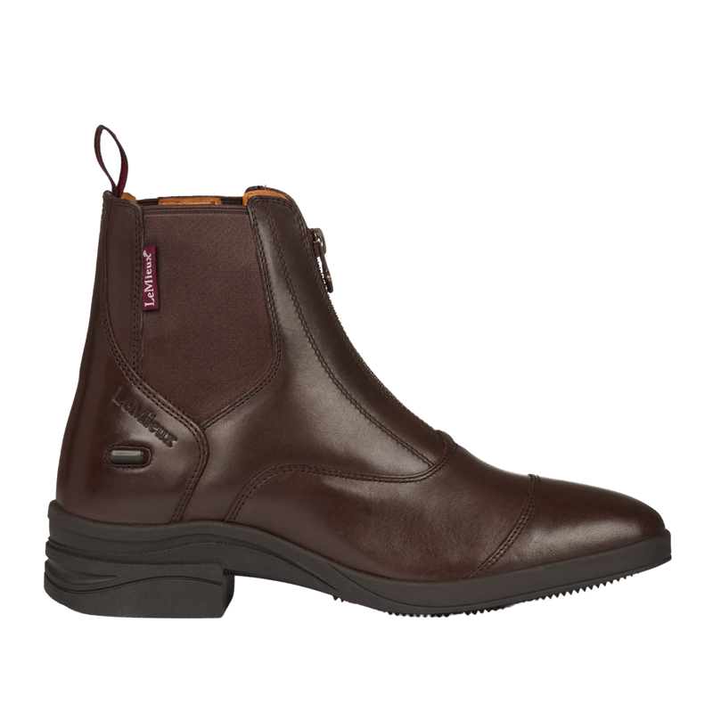 LeMieux Zip Paddock Boots in Brown