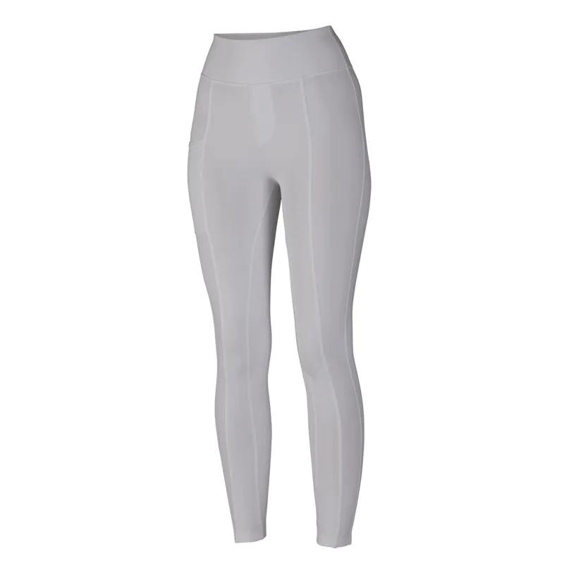 Aubrion Hudson Riding Tights in White-1