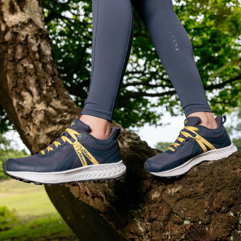 LeMieux Youth Trax Viva Waterproof Trainer in Dusk-4