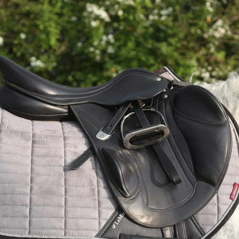 Townfields Essential Junior Stirrup Leathers in Black-1