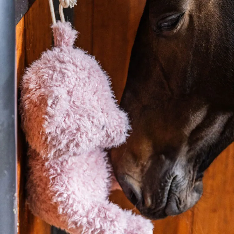 Kentucky Relax Horse Toy Bear in Old Rose-1