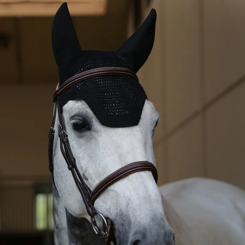 Kentucky Fly Veil Wellington Soundless in Black-1