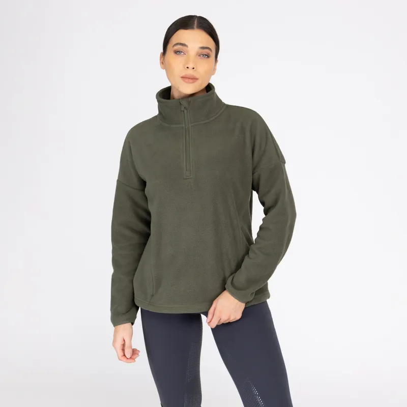 Aubrion React Winter Fleece in Khaki-2