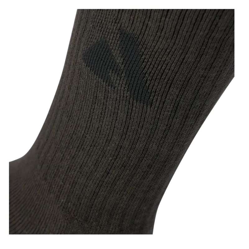 Aubrion React Winter Sport Socks in Khaki-2