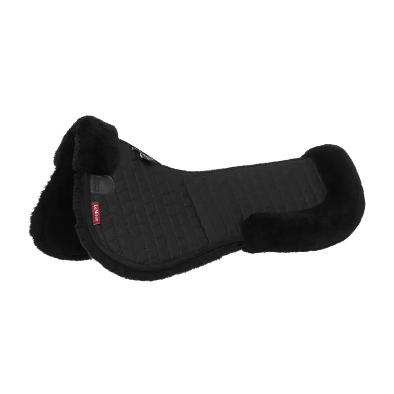 LeMieux Merino+ Half Pad in Black/Black