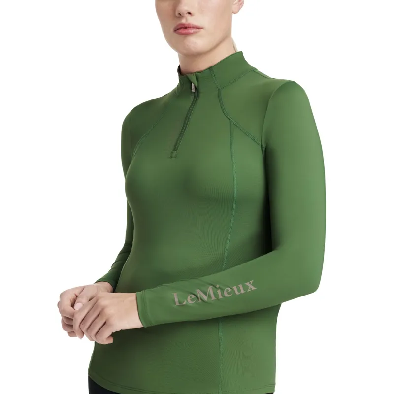 LeMieux Classique Baselayer in Hunter Green-3