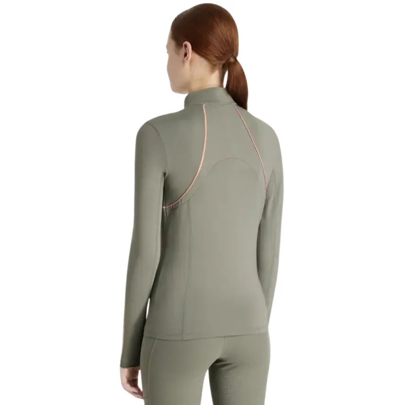LeMieux Young Rider Mia Mesh Baselayer in Rosemary-2