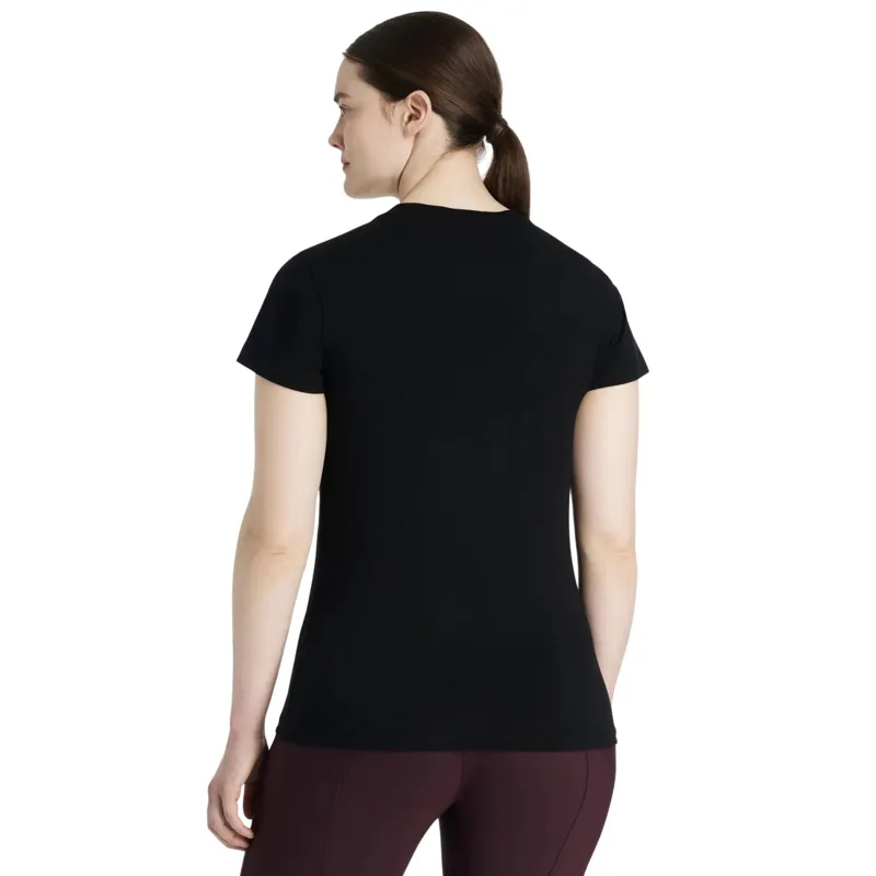LeMieux Classique Sparkle T-Shirt in Black-1