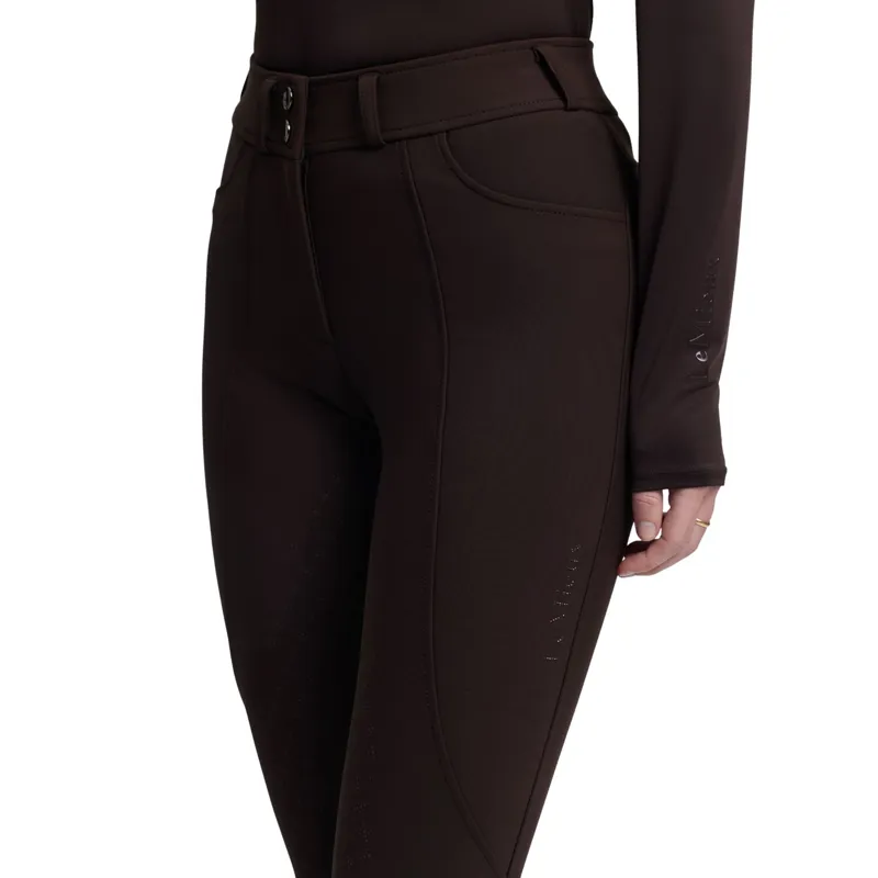 LeMieux Brilliance Full Seat Breeches in Espresso-1