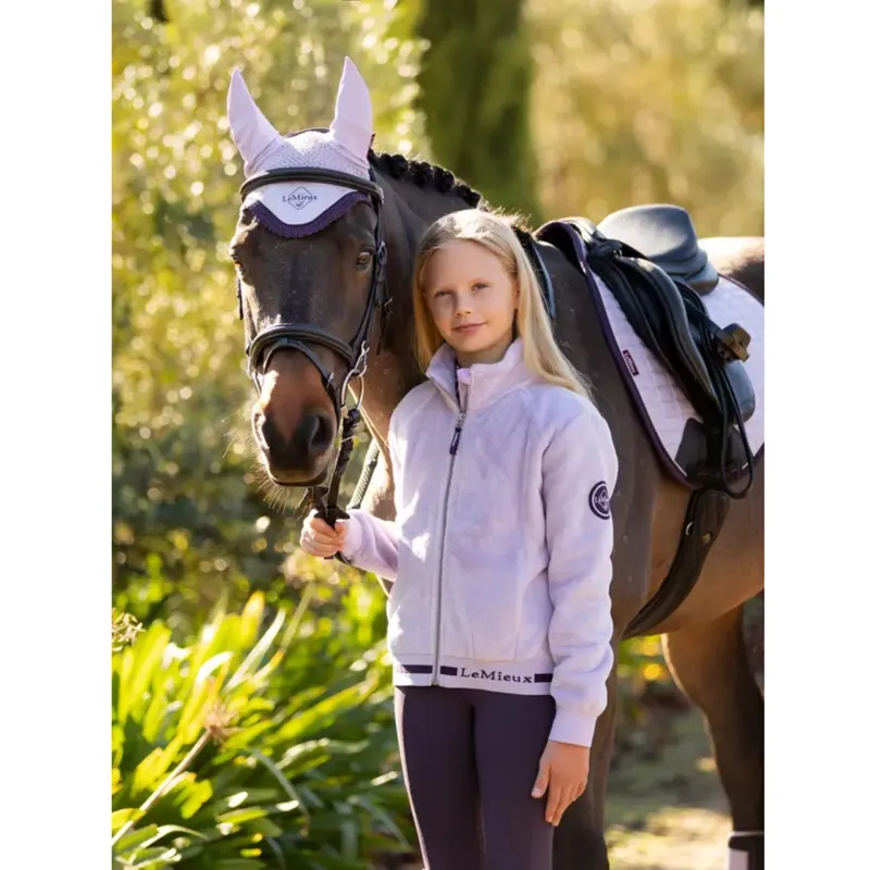 LeMieux Young Rider Libby Fleece in Lilac-2
