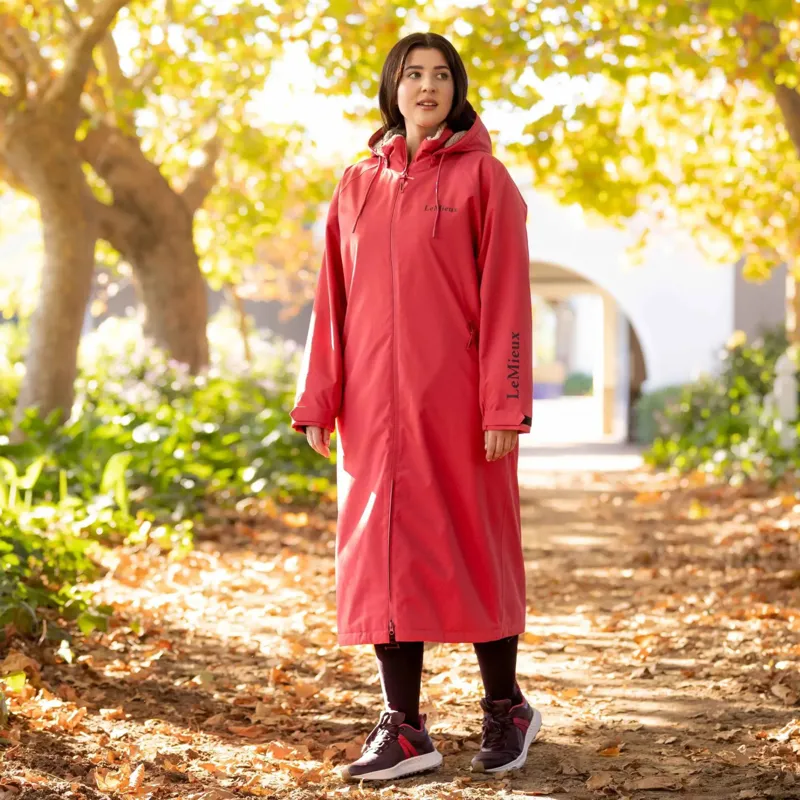 LeMieux Hydroshield Robe in Cranberry-2