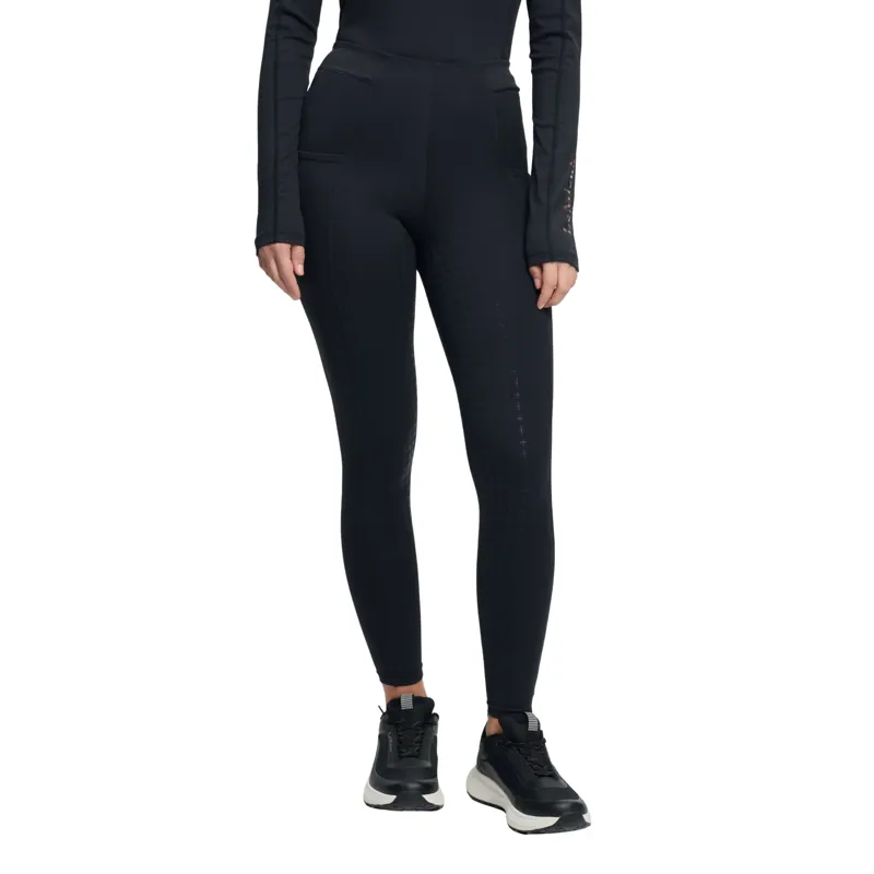 LeMieux Young Rider Sparkle Orla Pull On in Black-3
