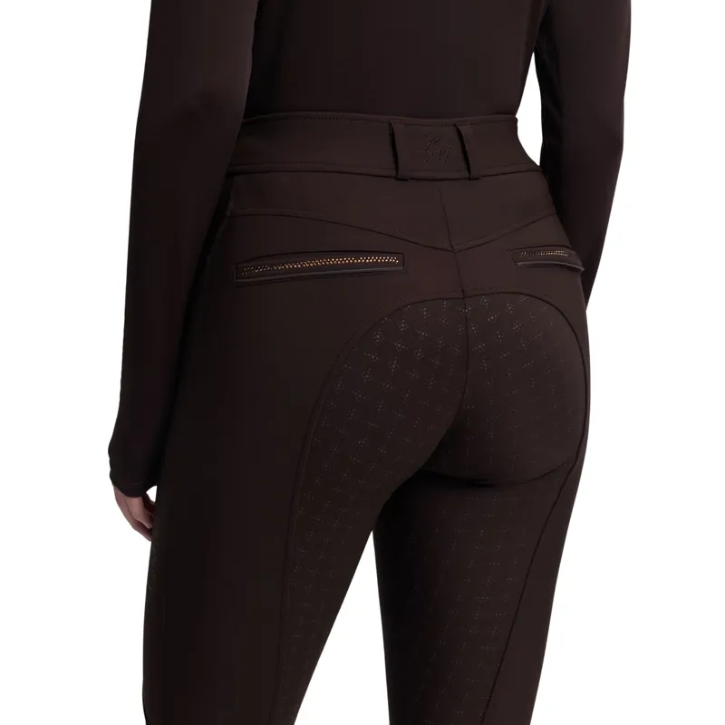 LeMieux Brilliance Full Seat Breeches in Espresso-2