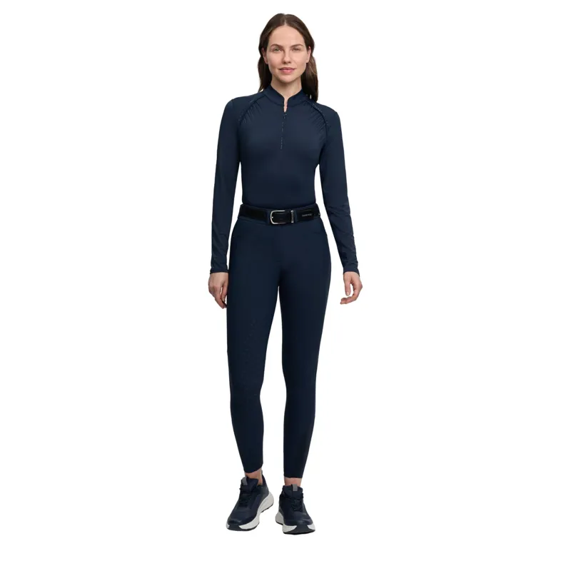 LeMieux Brilliance Full Seat Breeches in Navy-3