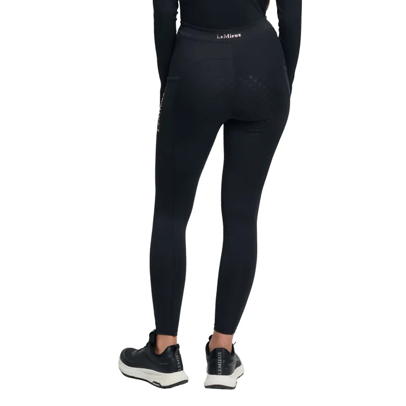 LeMieux Young Rider Sparkle Orla Pull On in Black-4