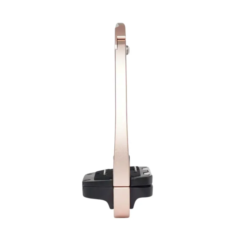 LeMieux Vector Balance Stirrup Irons in Rose Gold-2