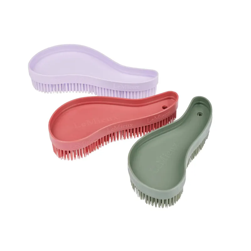 LeMieux Wizard Brush Trio in Cranberry Lilac and Rosemary