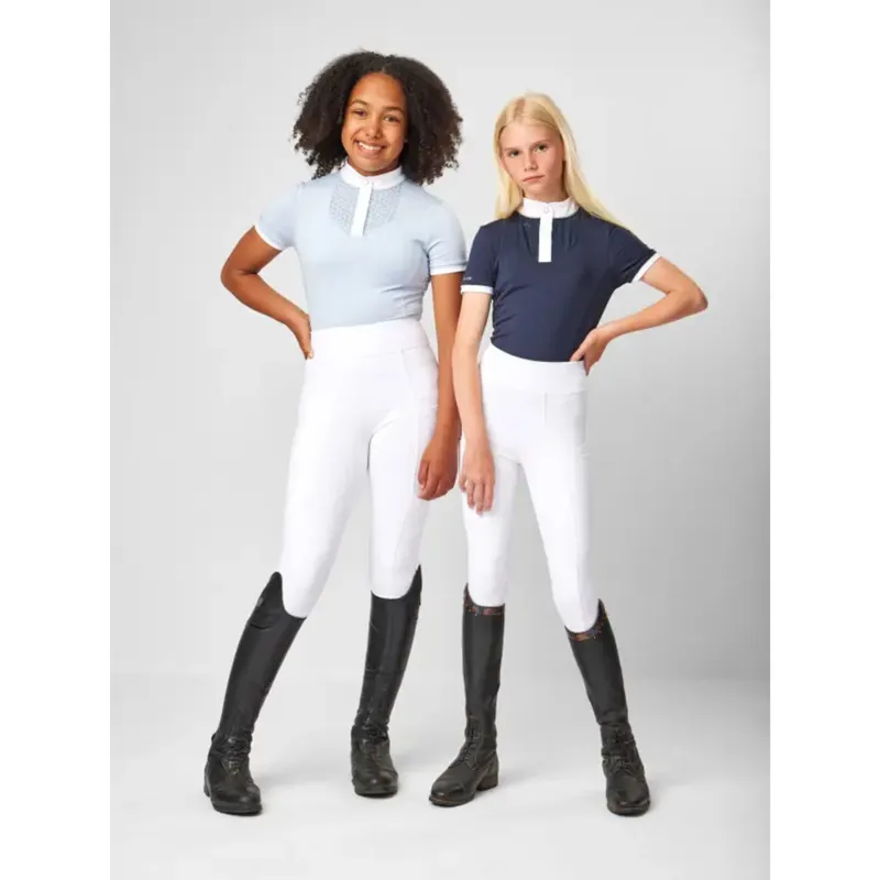 LeMieux Young Rider Pull On Breeches in White