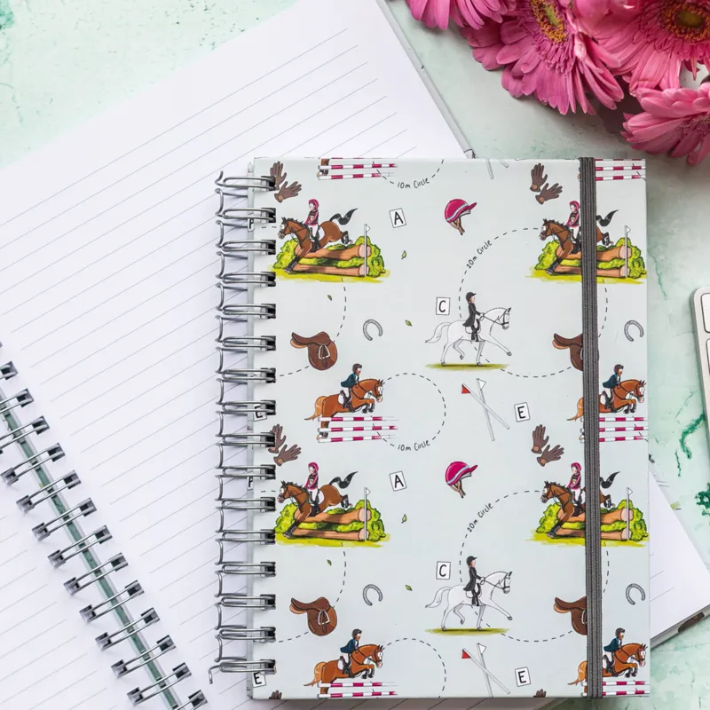 Emily Cole A4 Eventing Hardback Notebook-1