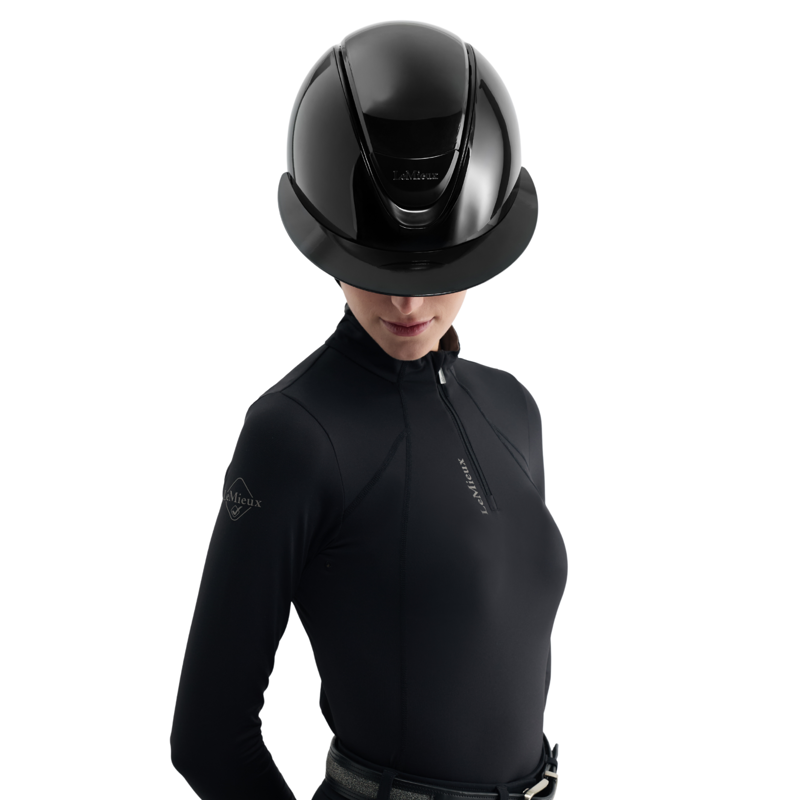 LeMieux Verv Competition Helmet in Gloss Black - IN-STORE ONLY -2