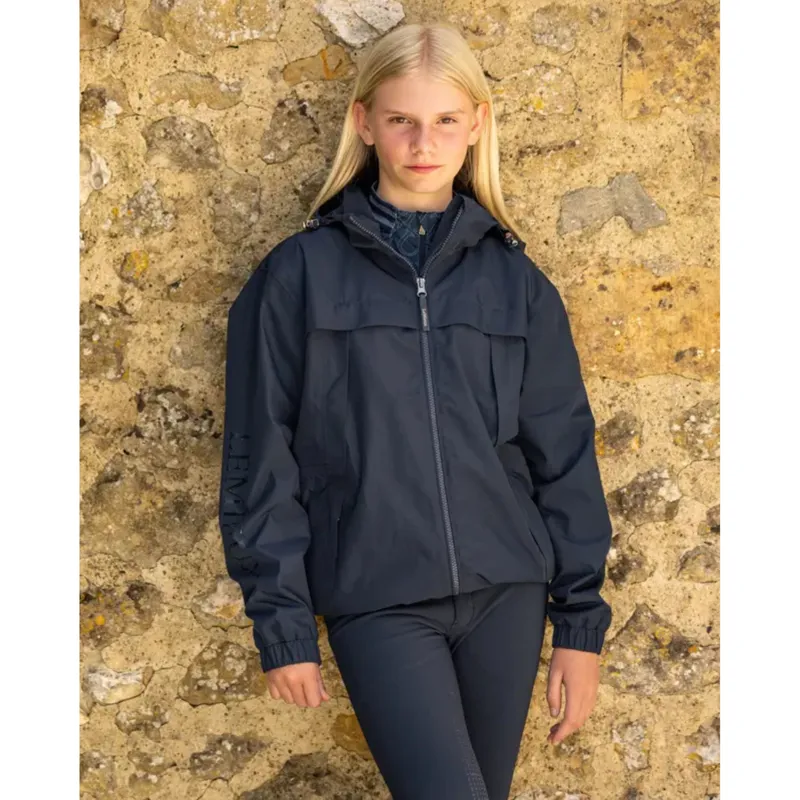LeMieux Young Rider Dolcie Waterproof Jacket In Navy-3