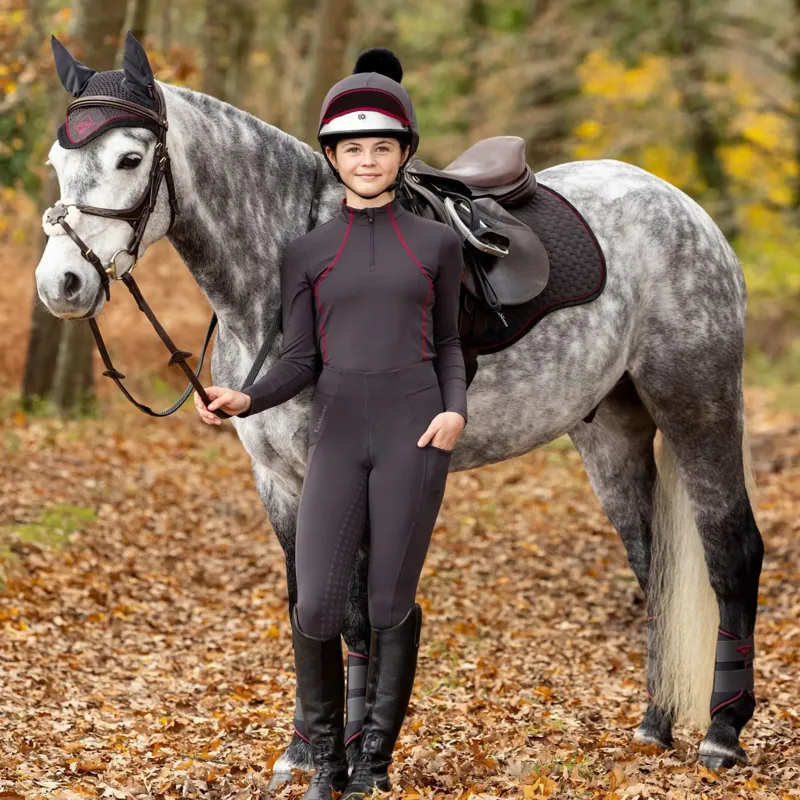 LeMieux Young Rider Base Layer in Cinder-2
