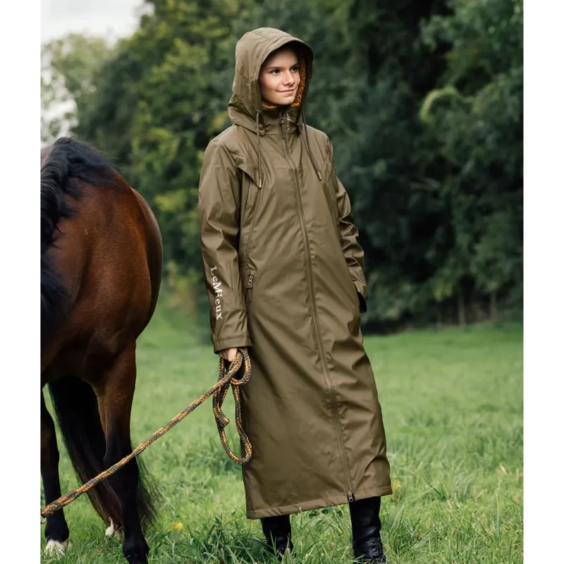 LeMieux Young Rider All Elements Coat in Alpine-2