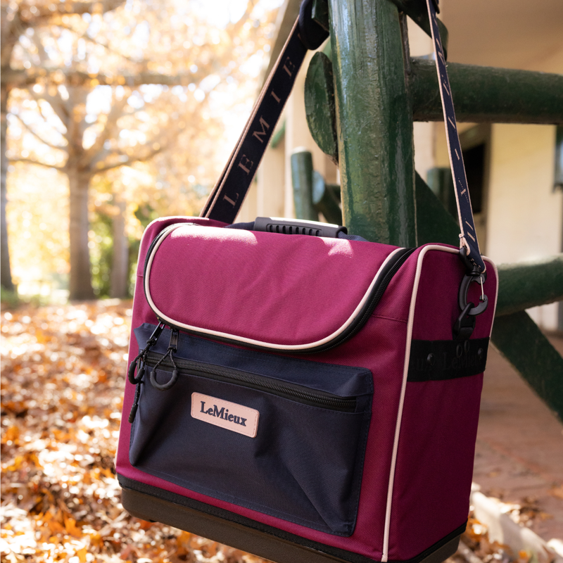 LeMieux Elite Pro Grooming Bag in Blackberry-2