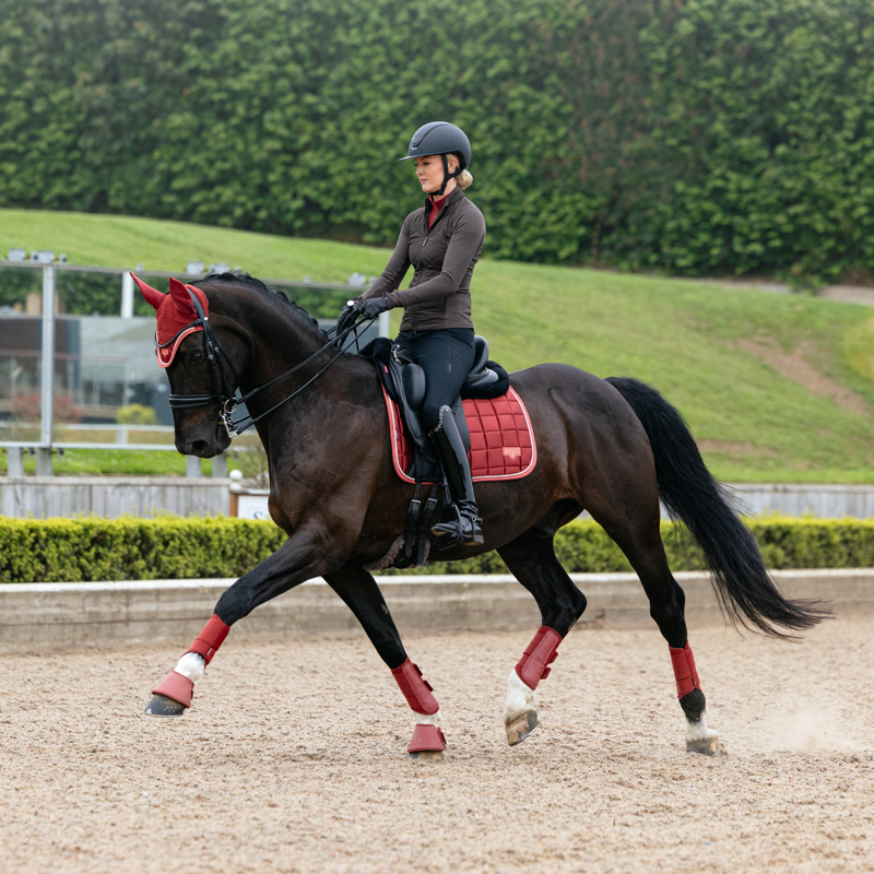 LeMieux Loire Classic Dressage Square in Russet-1