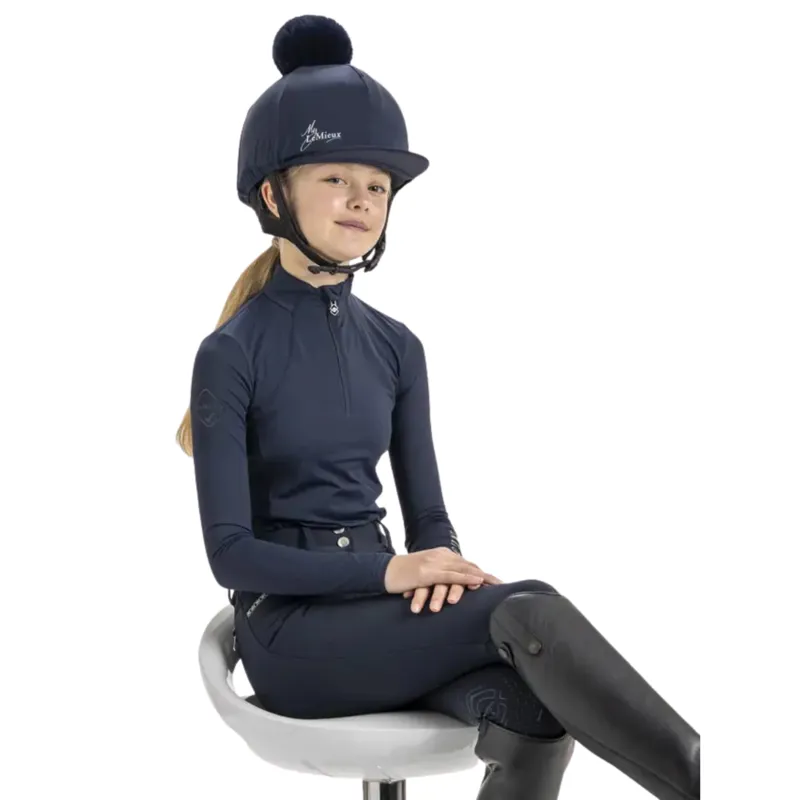 LeMieux Young Rider Base Layer in Indigo-2