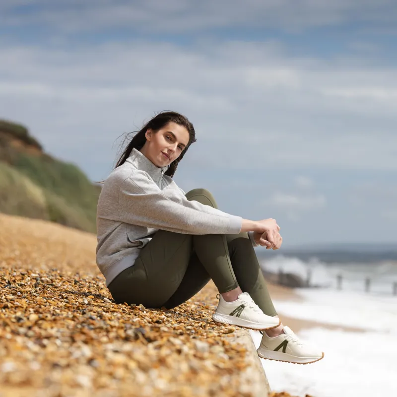 LeMieux Trax Waterproof Trainer in Ecru-3