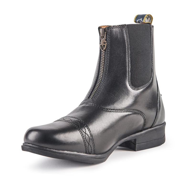 Moretta Rosetta Paddock Boots in Black-2