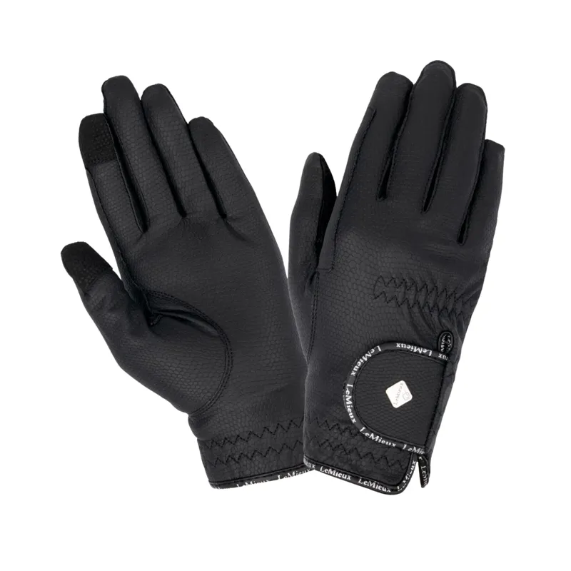 LeMieux Classic Riding Gloves in Black