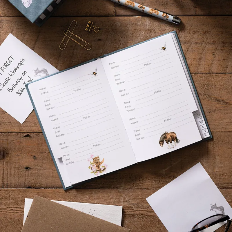 Wrendale Designs The Highlander Address Book-2