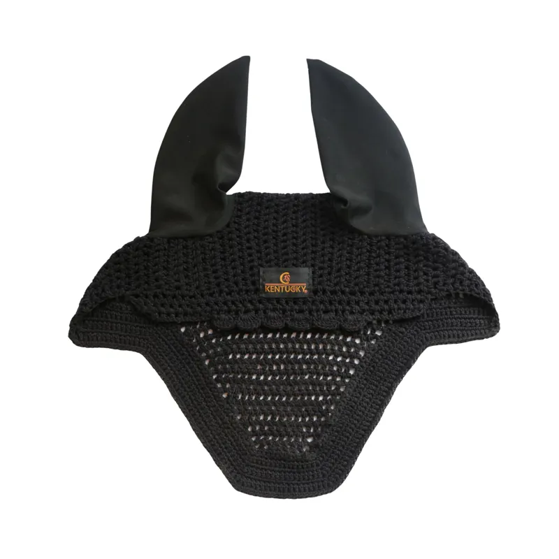 Kentucky Fly Veil Wellington in Black-1
