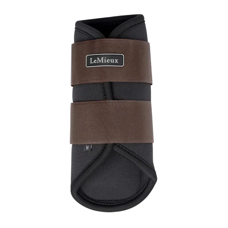 LeMieux Grafter Brushing Boots in Brown-2