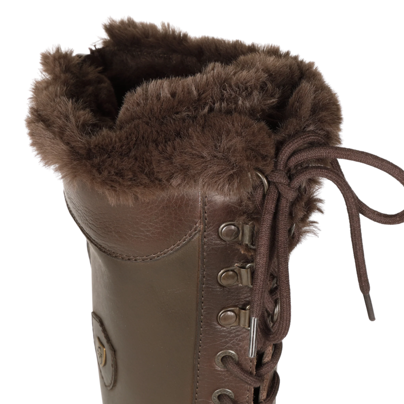 Moretta Nola Lace Country Boots in Brown-2