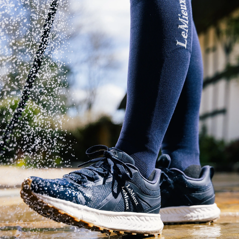 LeMieux Trax Waterproof Trainer in Navy-2