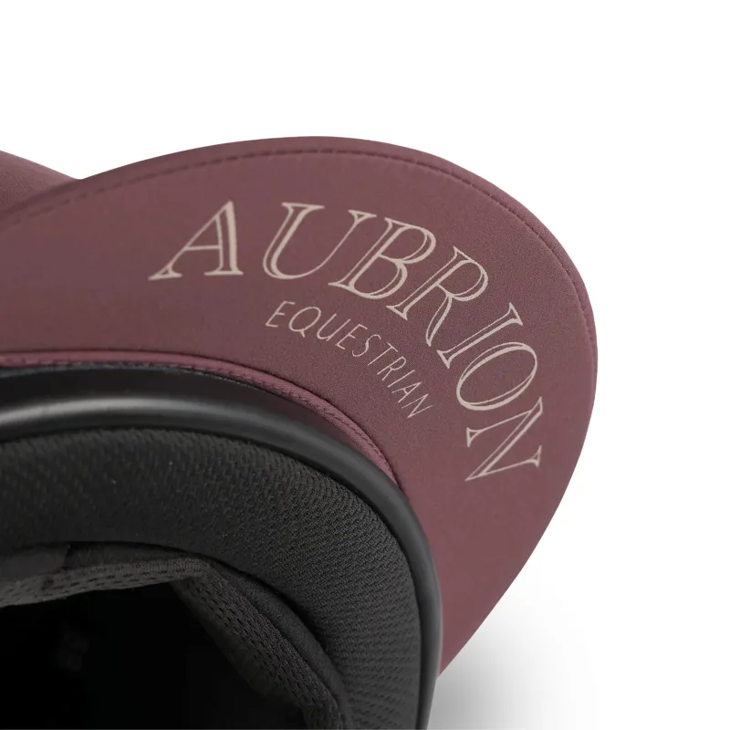 Aubrion Equestrian Hat Cover in Thistle-1