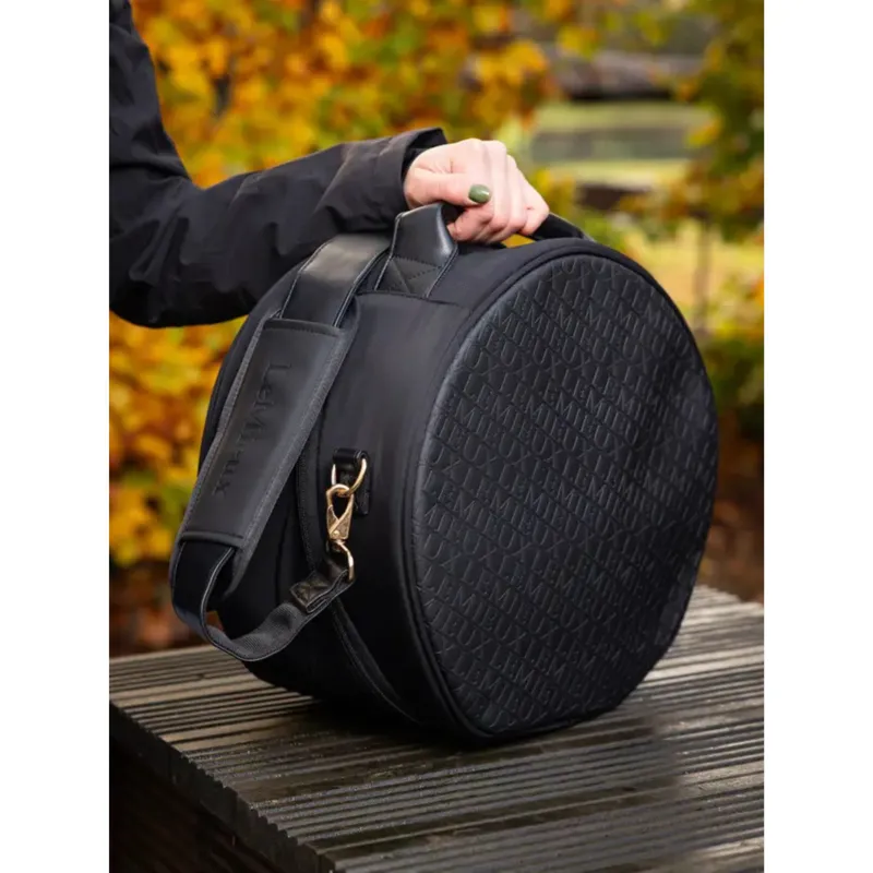 LeMieux Luxe Hat Box in Black-2