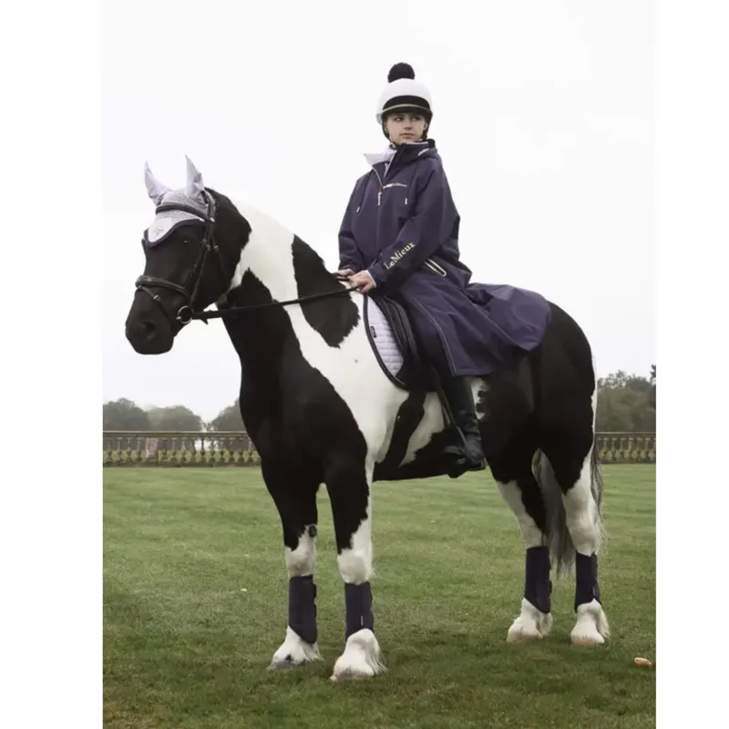 LeMieux Classique Pom Hat Silk in Lilac-2